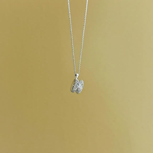 Juicy Bubbles Pavé Letter Charm